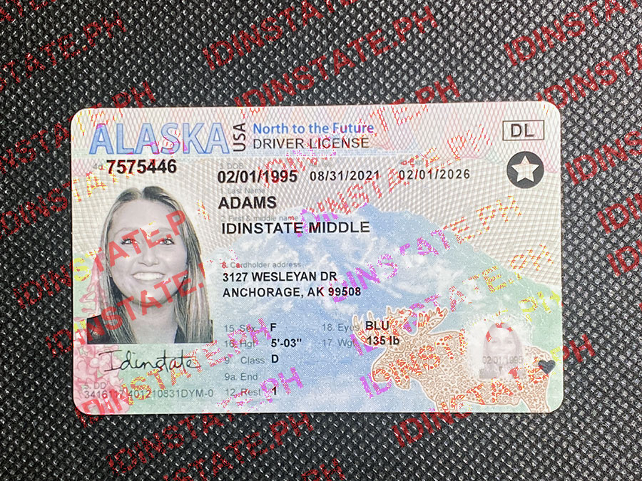 ALASKA Fake Driver License