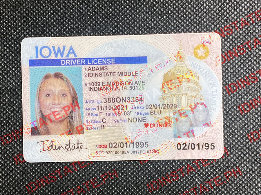 IOWA Fake Driver License
