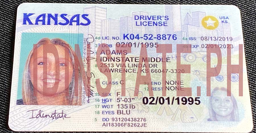 New Kansas Fake Driver license,Kansas FAKE ID