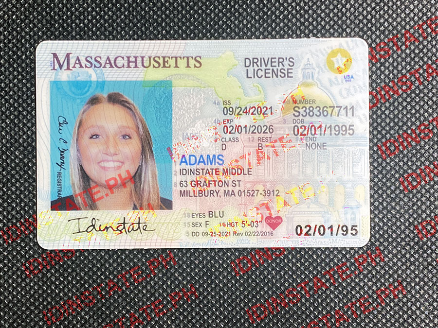 IDINSTATE IDINSTATE.PH New MASSACHUSETTS State Fake ID