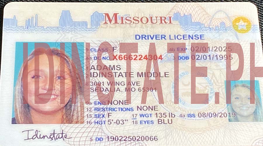 New Missouri Fake Driver license,New Missouri FAKE ID
