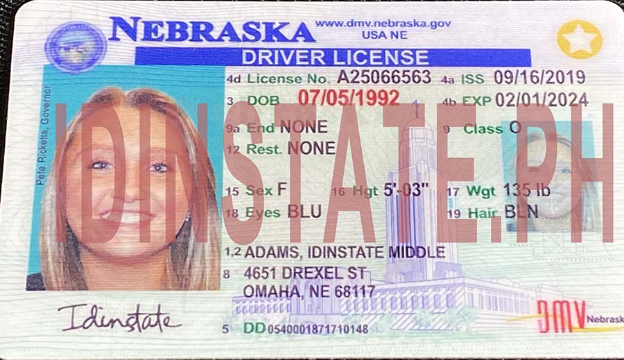 New Nebraska Fake Driver license,New Nebraska FAKE ID