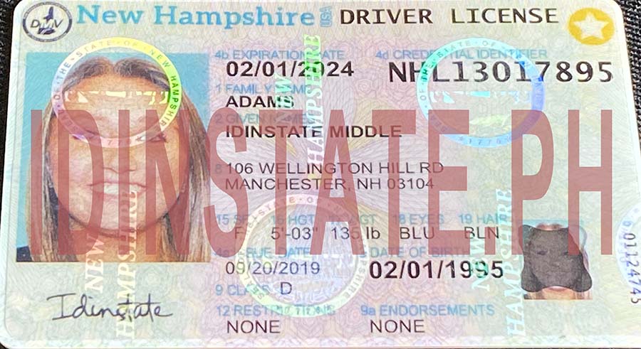 IDINSTATE IDINSTATE.PH New Hampshire State Fake ID