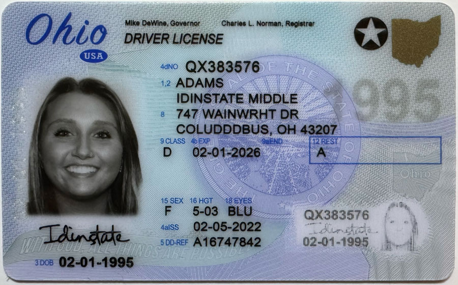 IDINSTATE New Ohio