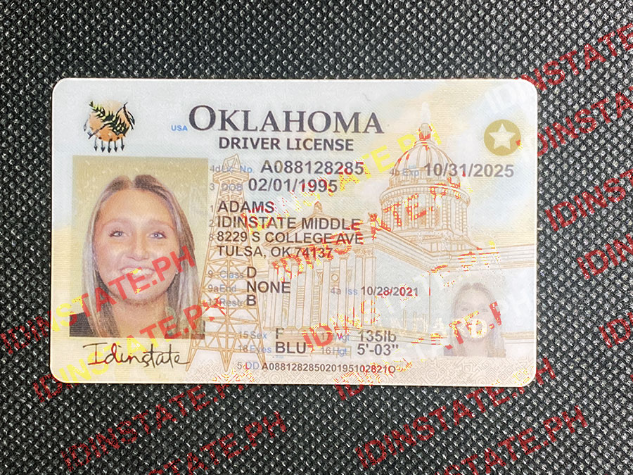 IDINSTATE IDINSTATE.PH New OKLAHOMA State Fake ID