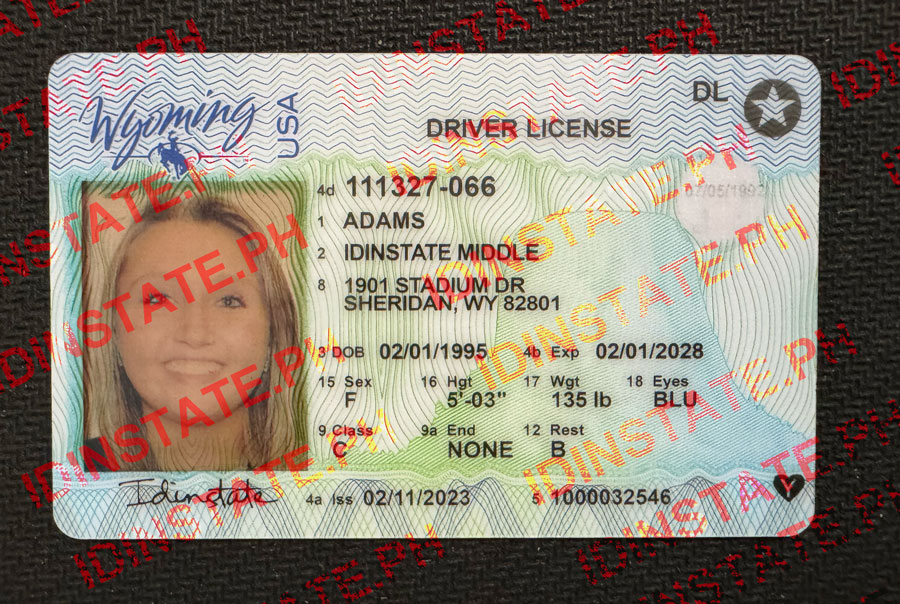IDINSTATE IDINSTATE.PH New WYOMING State Fake ID
