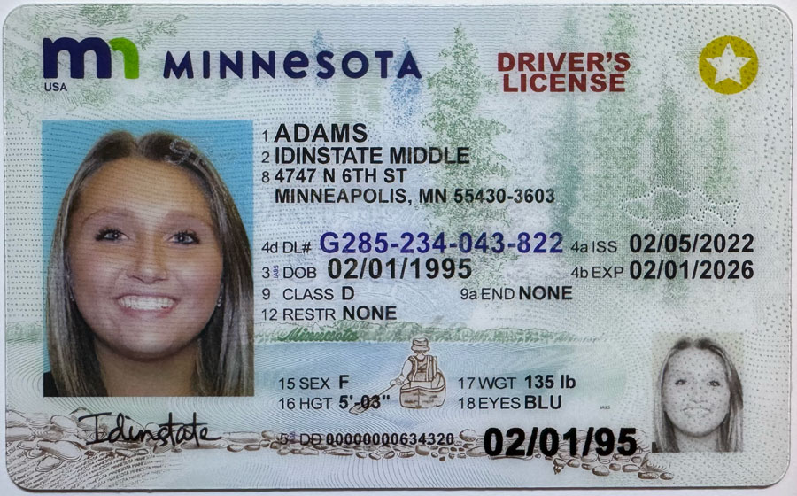 IDINSTATE IDINSTATE.PH New Minnesota State Fake ID