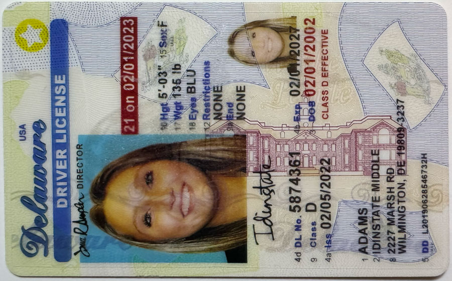 IDINSTATE IDINSTATE.PH New Delaware U21 State Fake ID